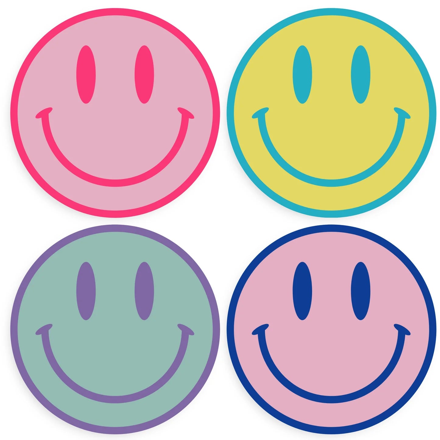 All Smiles Coaster (Set of 4)