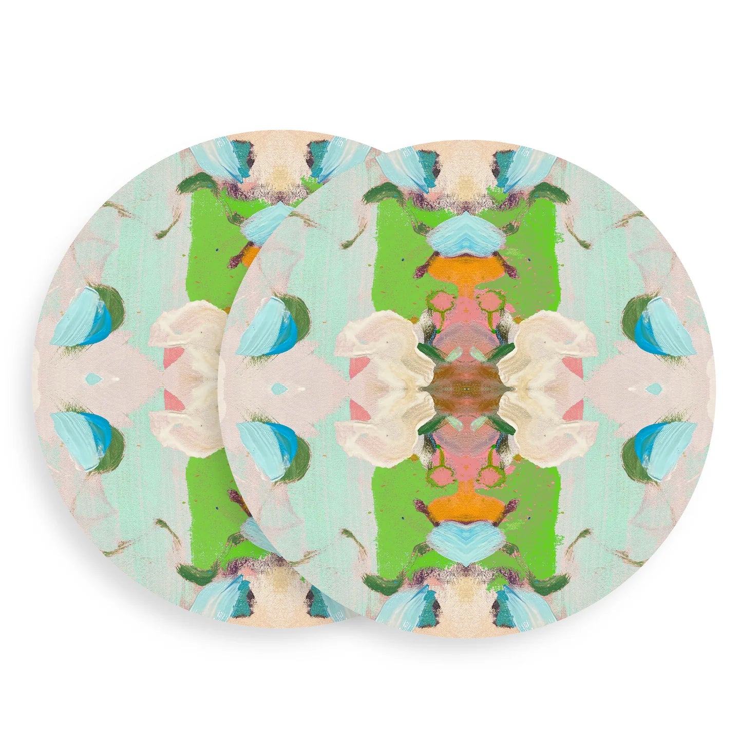 Monets Garden Green | Laura Park x Tart By Taylor  Coaster (Set of 4)