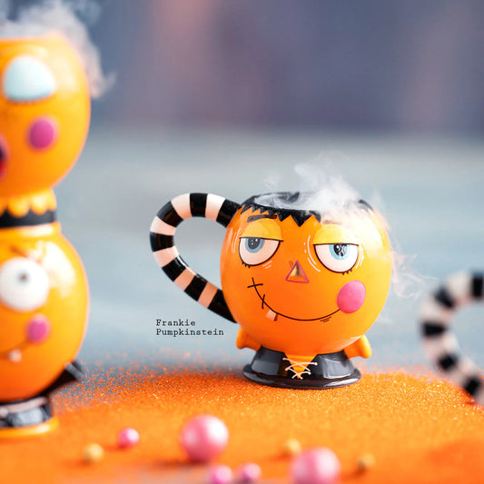 Pumpkin Mugs - Glitterville