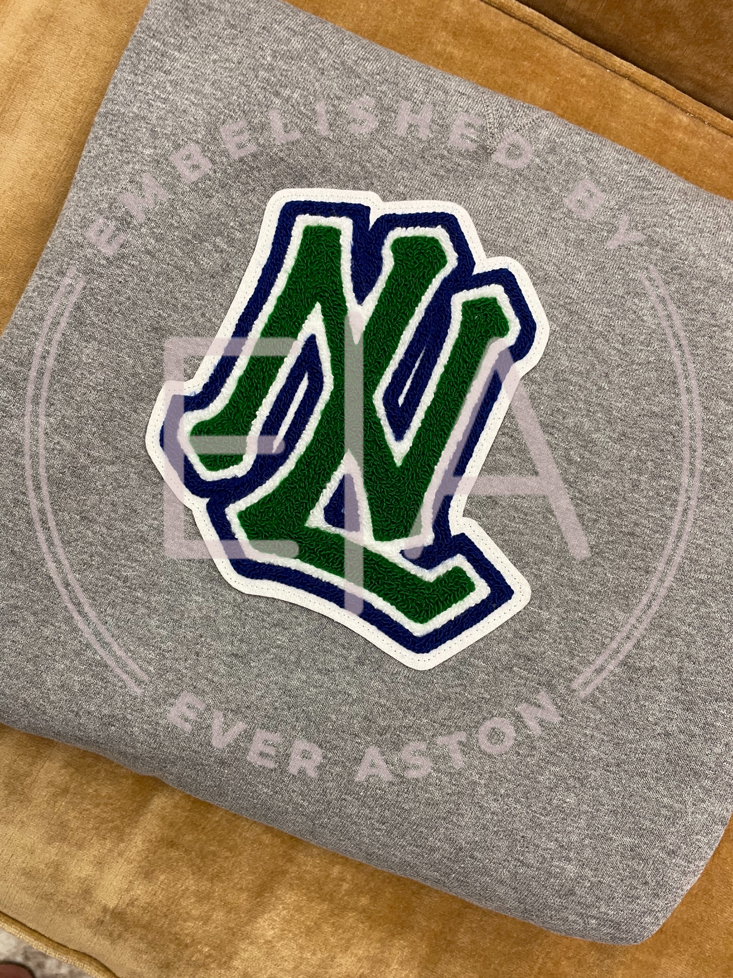 North Laurel Interlocking Varsity Sweatshirt (Pre-Order)