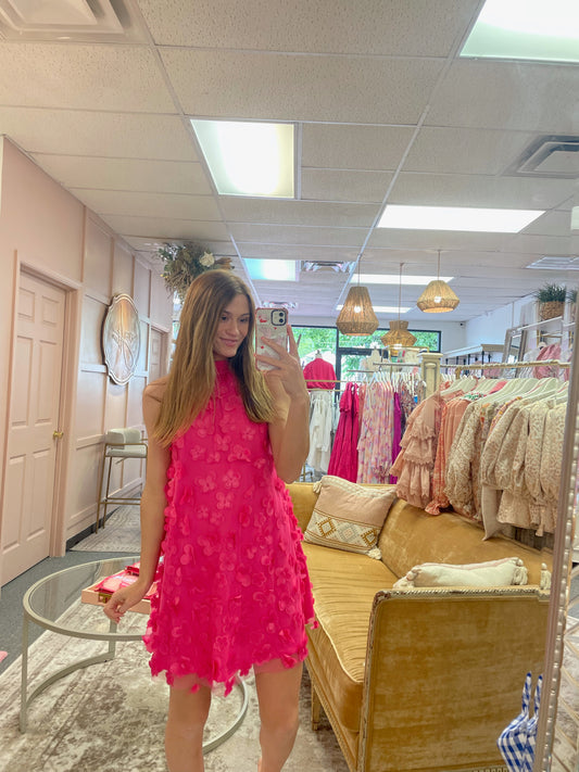 Laurel Pink Floral Dress