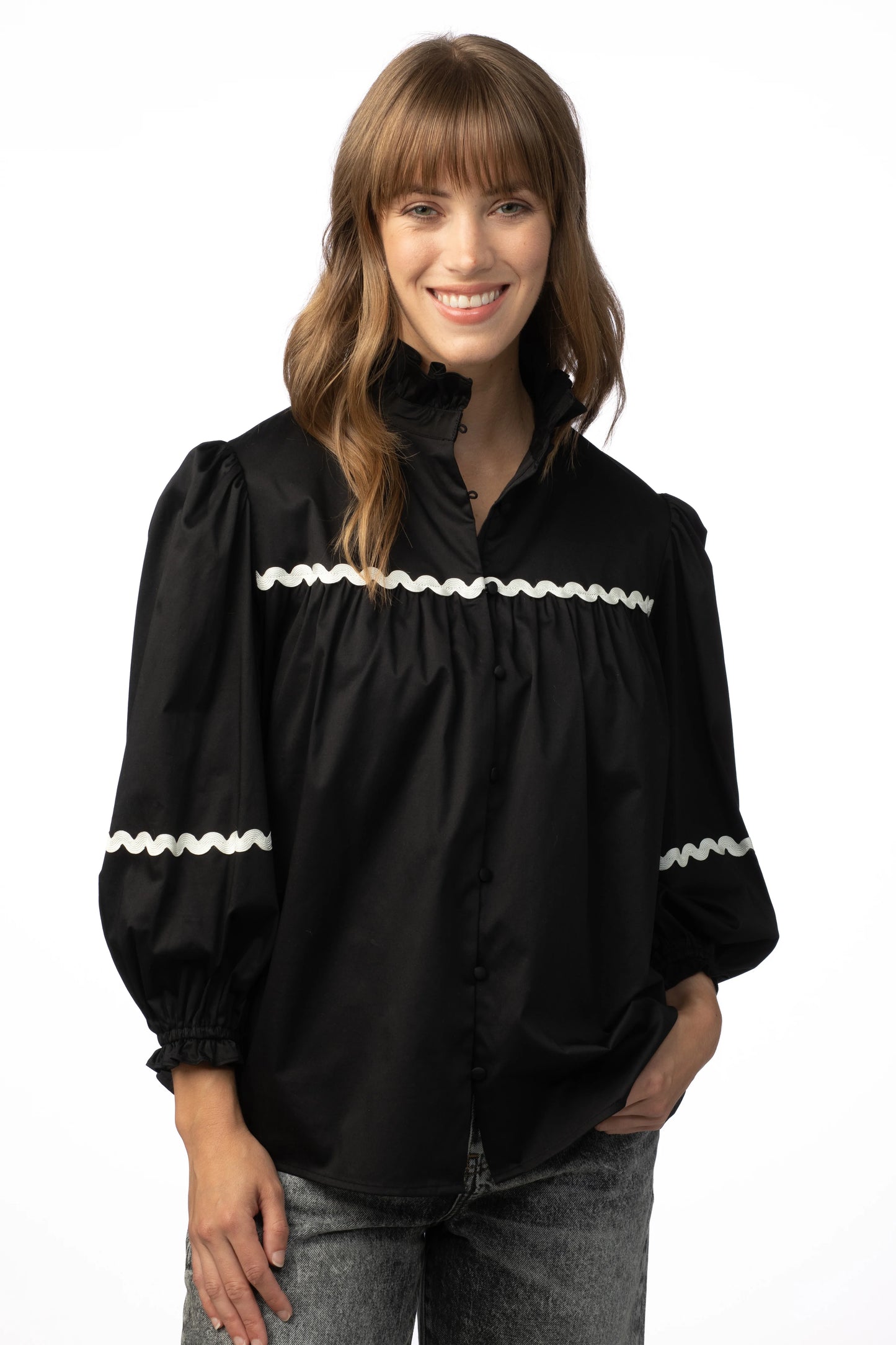 Worth Blouse in Black
