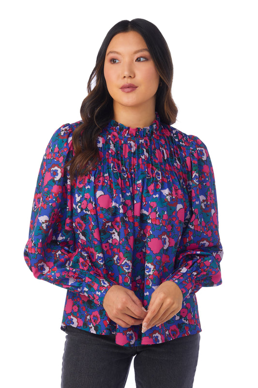 Atwood Top - Party Floral
