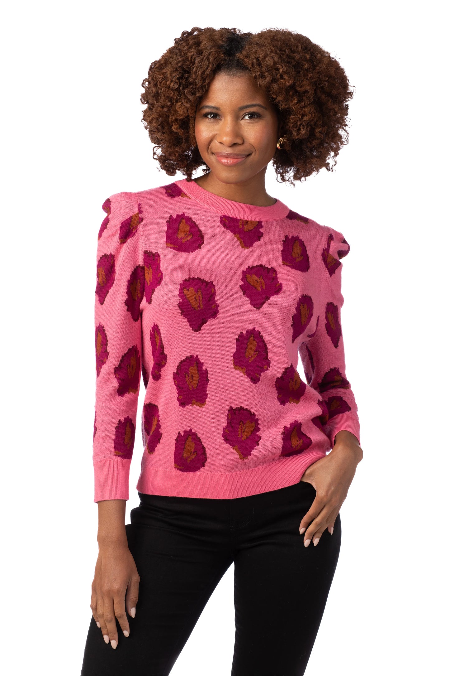Bixby Sweater - Pink Bloom